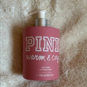 PINK Warm and Cozy Lotion